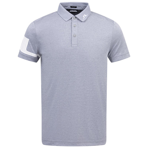 Heath Regular Fit Polo Medium Grey Melange - AW24