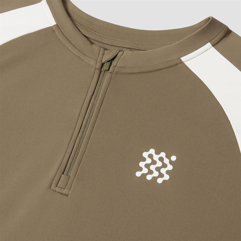 Tour Zip Polo Dark Olive