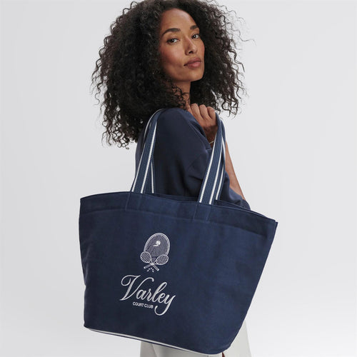 Robinson Canvas Club Tote Bag Blue Nights/White