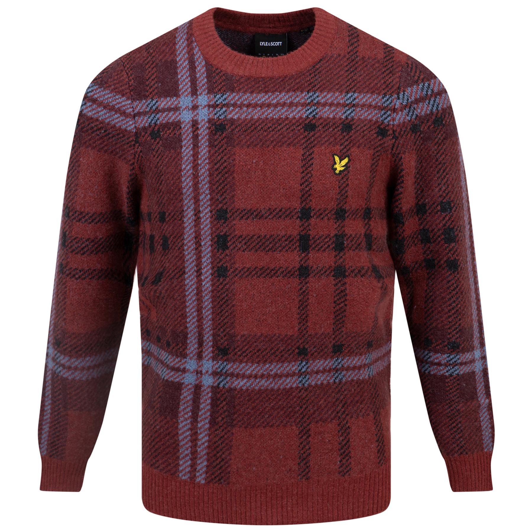 Burgundy lyle on sale and scott jumper