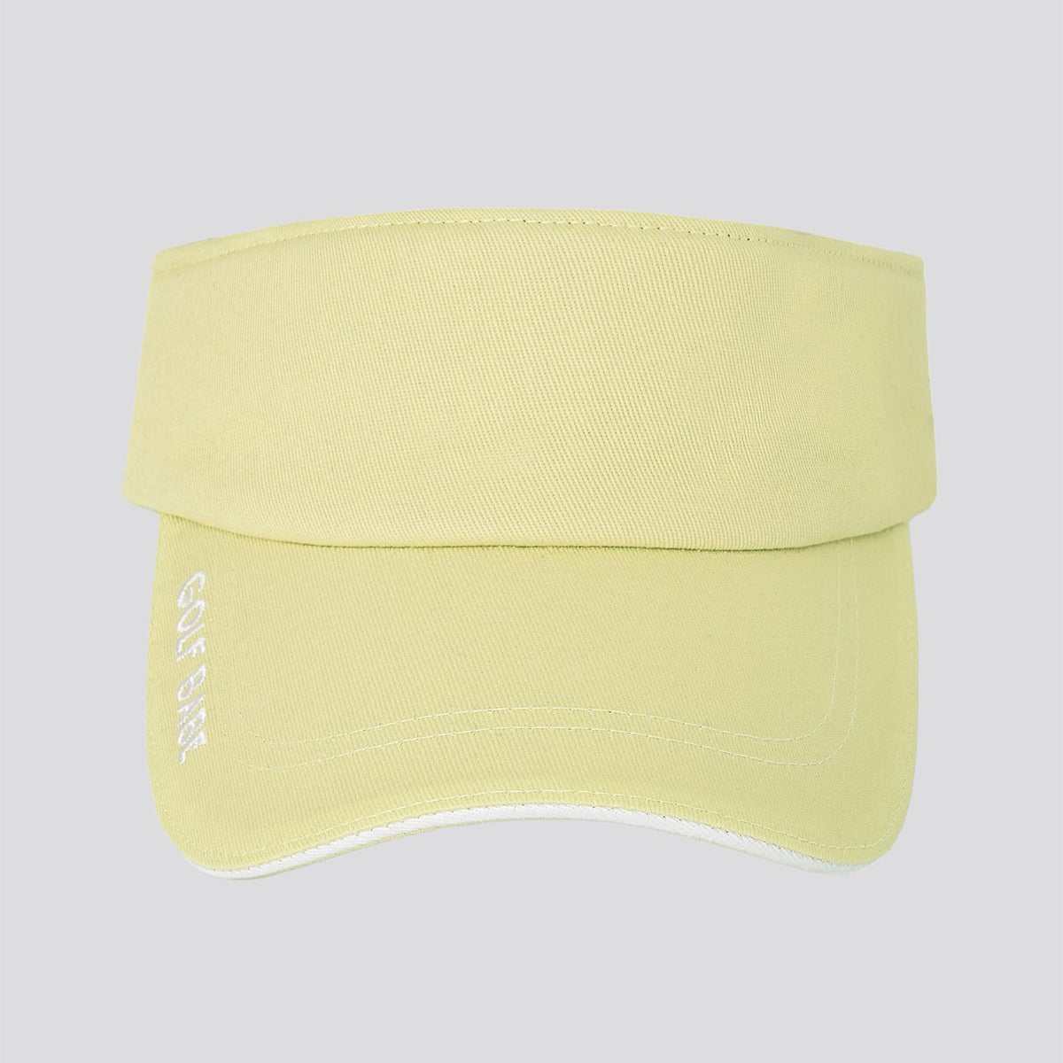 Golf Babe Visor Pastel Yellow