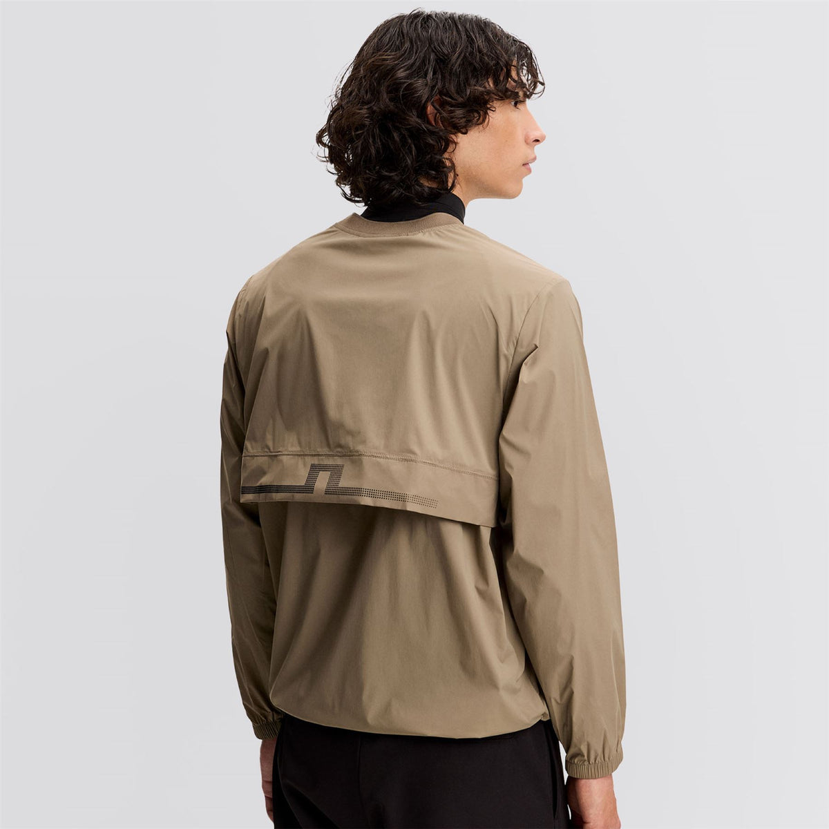 Ulf Crewneck Windbreaker Brindle