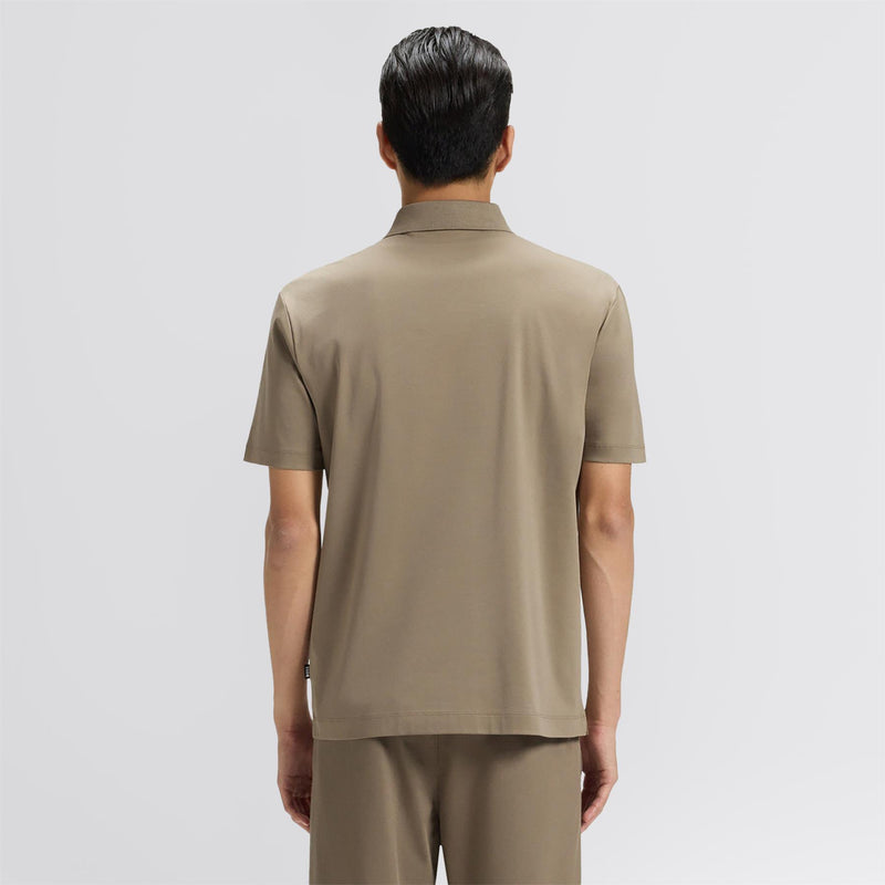 C-Parris 01 Polo Open Brown