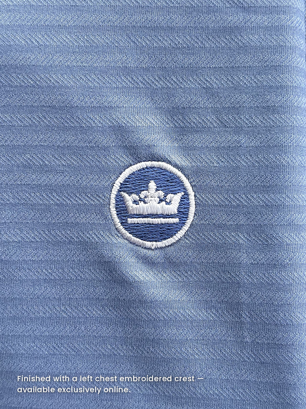 Empire Performance Jersey Polo Windy Blue