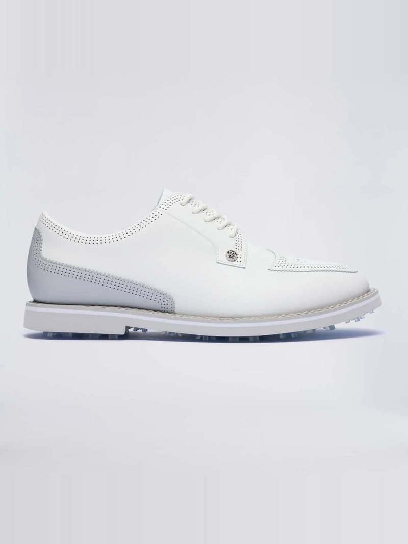 Gallivanter Smooth Leather Perf Brogue Spiked Golf Shoes