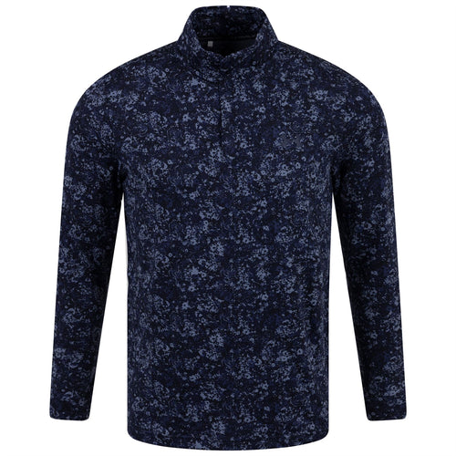 Playoff Quarter Zip Novelty Midnight Navy - SS23