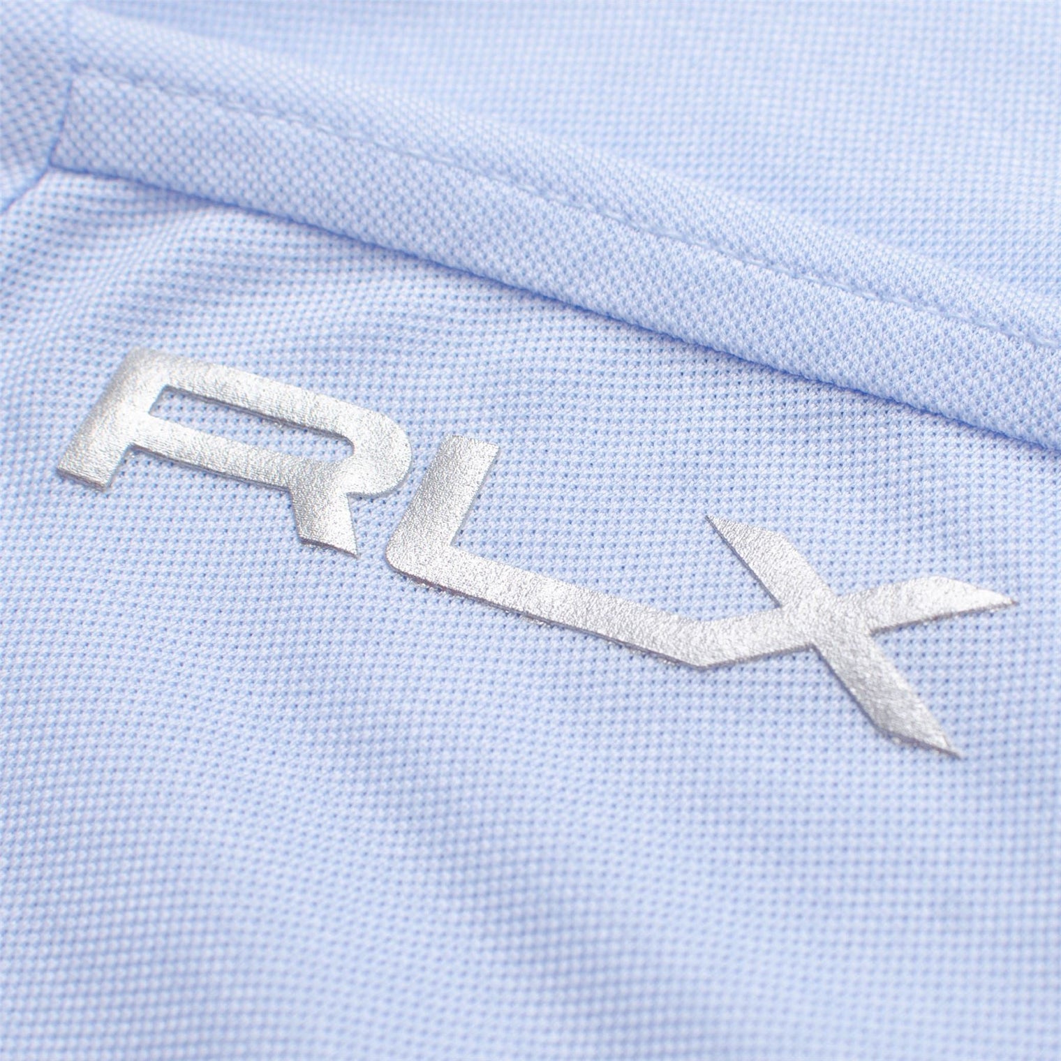 RLX Tour Pique Polo Elite Blue/White - SS23 – TRENDYGOLF UK