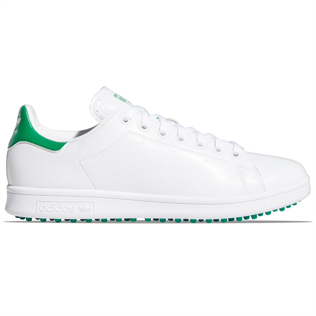 Stan Smith Golf Shoe White Green SS23 TRENDYGOLF UK