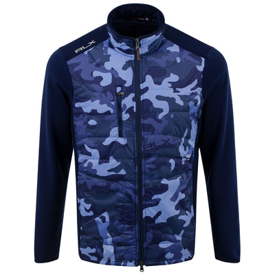 RLX Cool Wool Jacket French Navy/Camo Driver - AW22