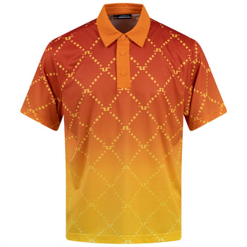 Sandy Polo Sunset Fade Logo