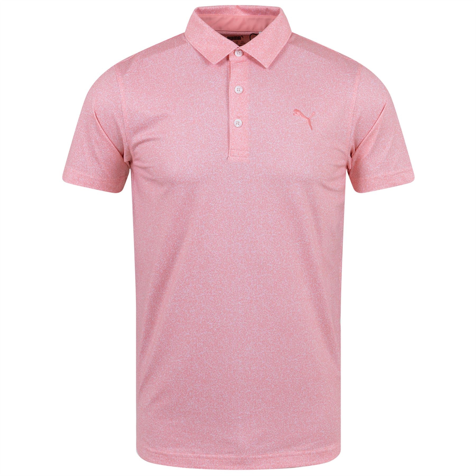 Cloudspun Primary Polo Flamingo Pink SS23 TRENDYGOLF UK