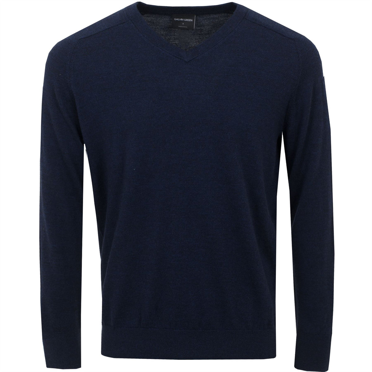 Carl Merino Sweater Navy Melange - 2023 – TRENDYGOLF UK