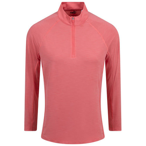 Womens YouV Quarter Zip Loveable Heather - SS23