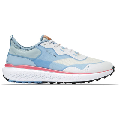 Womens ZER√òGRAND Fairway Optic White/Blue Bell/Sun Kissed Coral - SS23