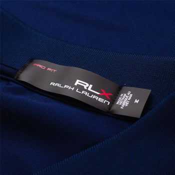 RLX Performance Pique Polo French Navy - SS23 – TRENDYGOLF UK