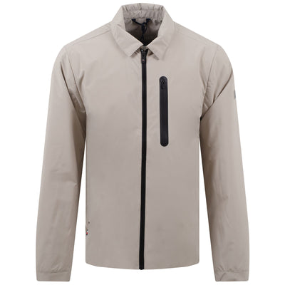 Tech Essentials Shirt Jacket Stone - SS22