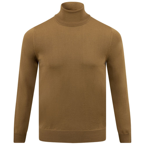 Lyd Merino Turtleneck Sweater Chipmunk - W22