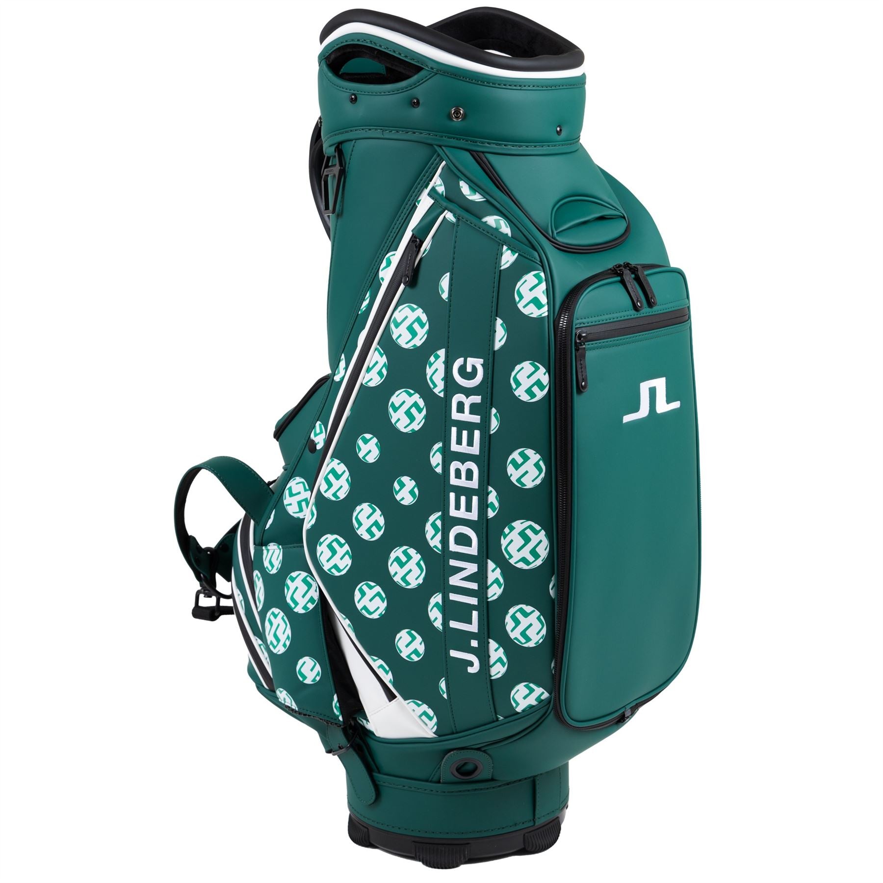 J.Lindeberg Golf Staff Bag GMAC08063 Rain Forest Sphere Dot M488