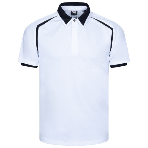 x NJ Comfort Fit Layered Polo White - 2023