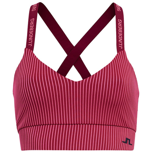 Womens Mika Rib Jersey Sports Bra Anemone - SS22