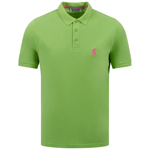 Unisex Regular Fit Icon Polo Field Green - SS23