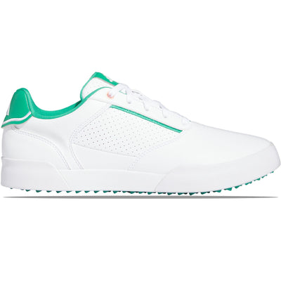 Adicross Retro Shoes White/Court Green/Coral Fusion - SS23