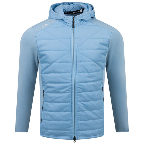RLX Cool Wool Hoodie Powder Blue - SS23