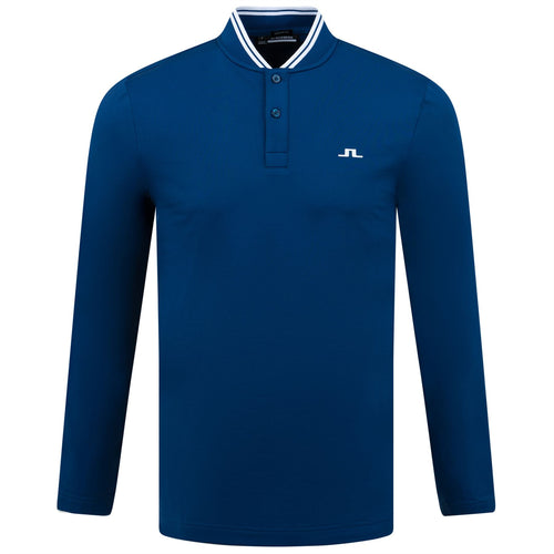 Tyson LS Regular Fit Polo Navy Peony - W22
