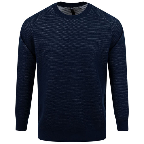 Primeknit Pullover Crew Collegiate Navy/White - SS23