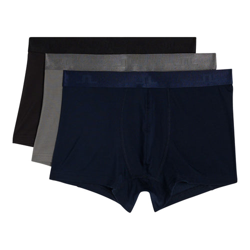 Bridge Lyocell Boxer Shorts Multicolour Black - 2023