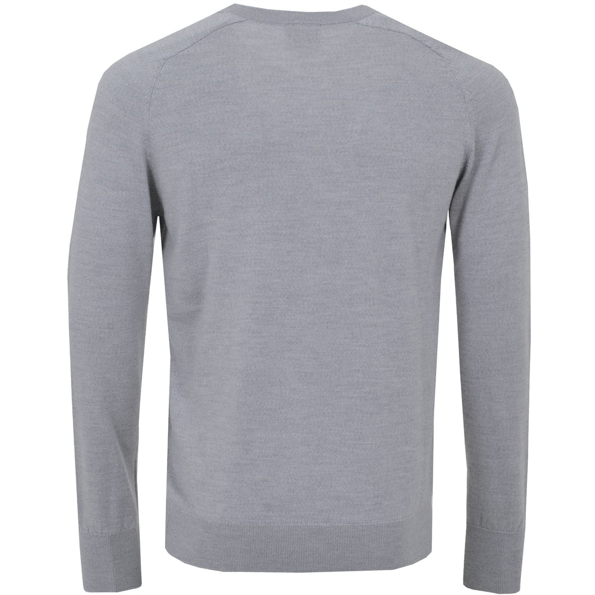 Carl Merino Sweater Grey Melange - 2024 – TRENDYGOLF UK