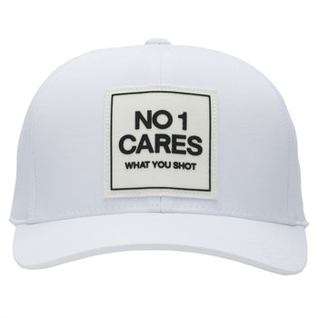 No1 Cares Patch Snapback Snow - AW22 – TRENDYGOLF UK