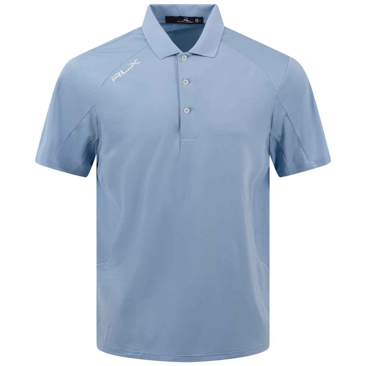 RLX Recycled Peached Airflow Polo Powder Blue - SS23 – TRENDYGOLF UK