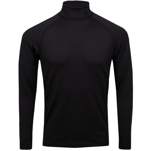 Edwin Thermal Roll Neck Black/Red - 2024