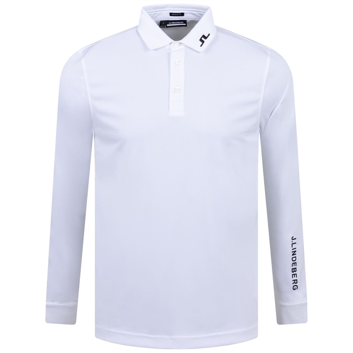 Tour Tech LS Polo White - SS23 – TRENDYGOLF UK