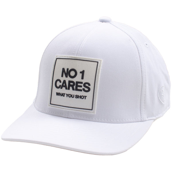 No1 Cares Patch Snapback Snow - AW22 – TRENDYGOLF UK