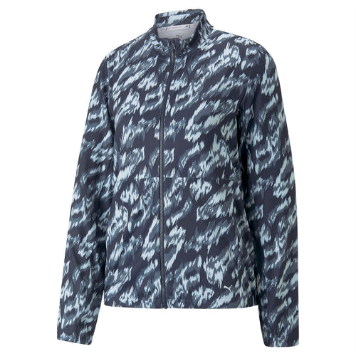 Womens Cloudspun Animal Print Jacket Navy Blazer/Lucite - SS23