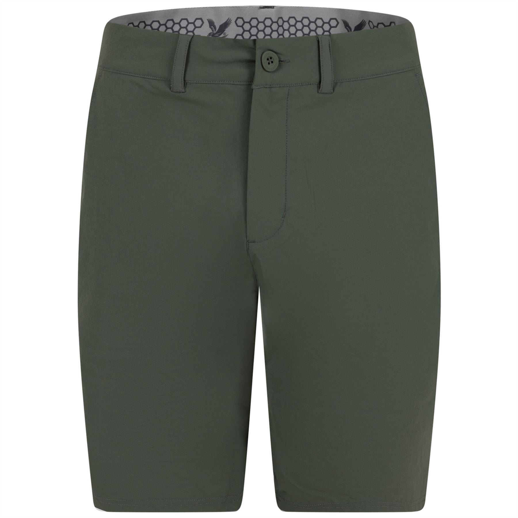 dark green golf shorts