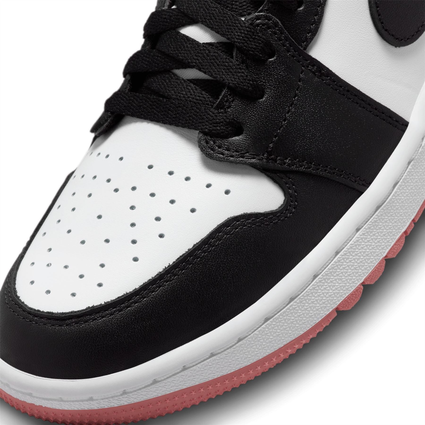 Air Jordan 1 Low G White/Black/Rust Pink - SS23